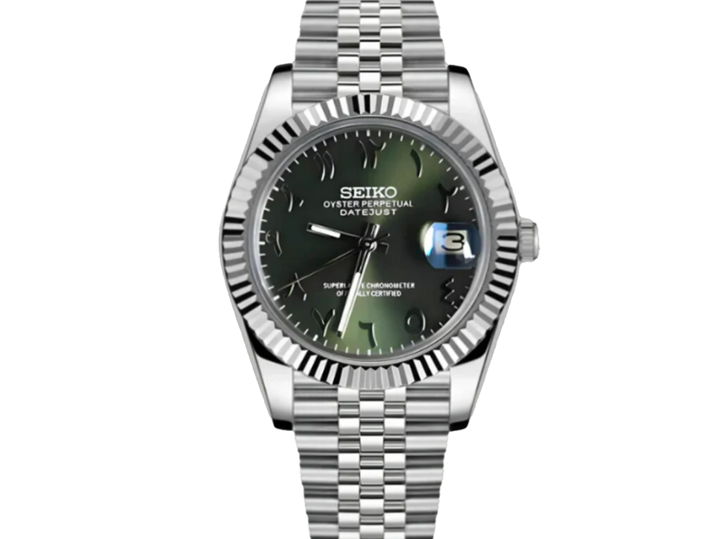 Seiko Arabic Dial Olive