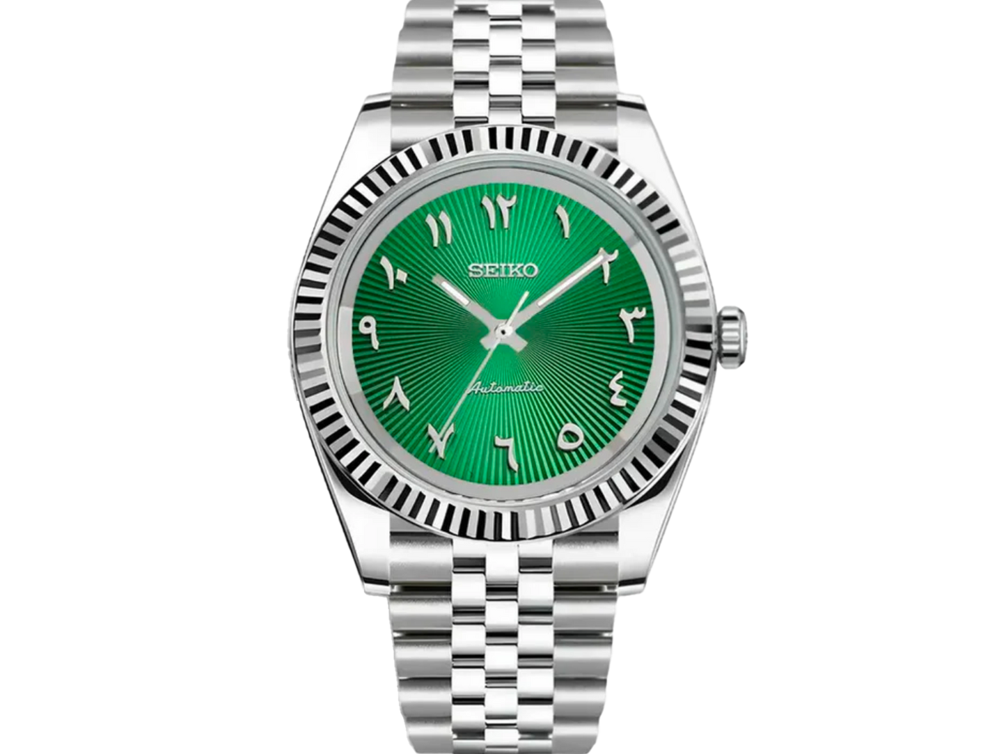 Seiko Arabic Dial Verte