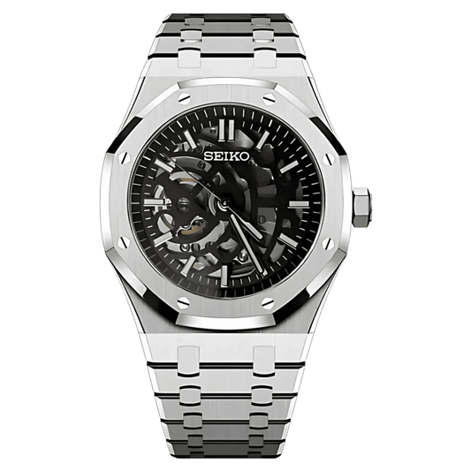 Seiko Royal Oak Noir Squelette