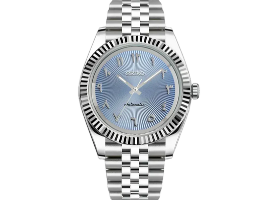 Seiko Arabic Dial Bleu Ciel