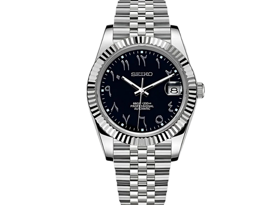 Seiko Arabic Dial Noir + Date