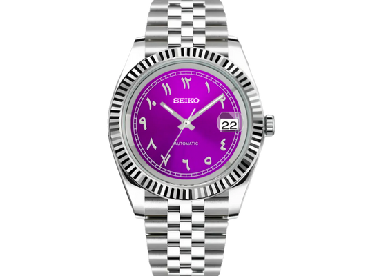 Seiko Arabic Dial Violette